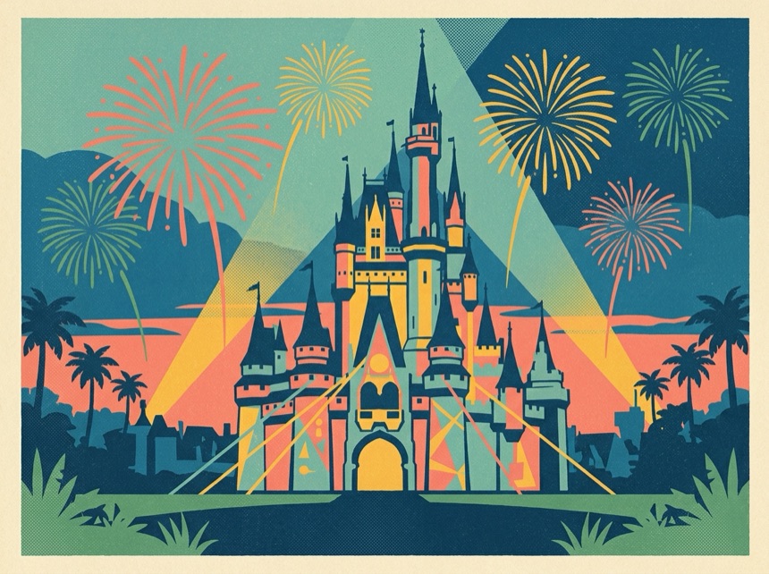 Happily Ever After fireworks