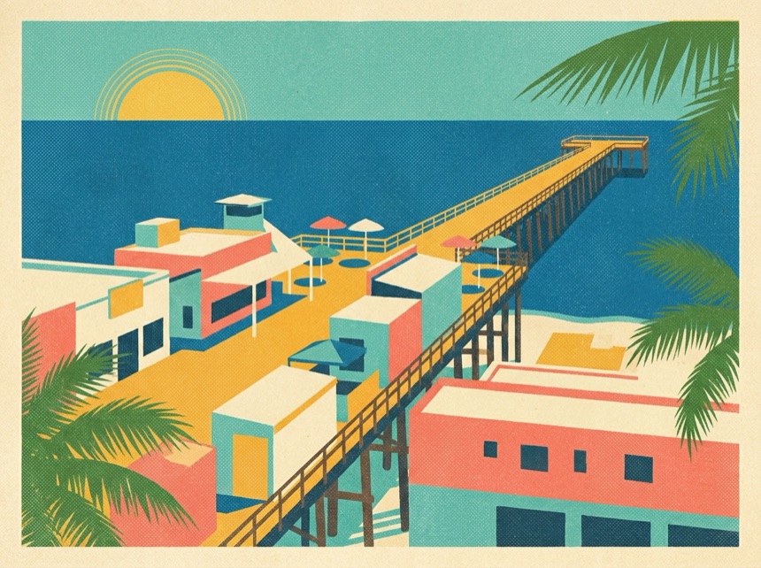 The Cocoa Beach Pier