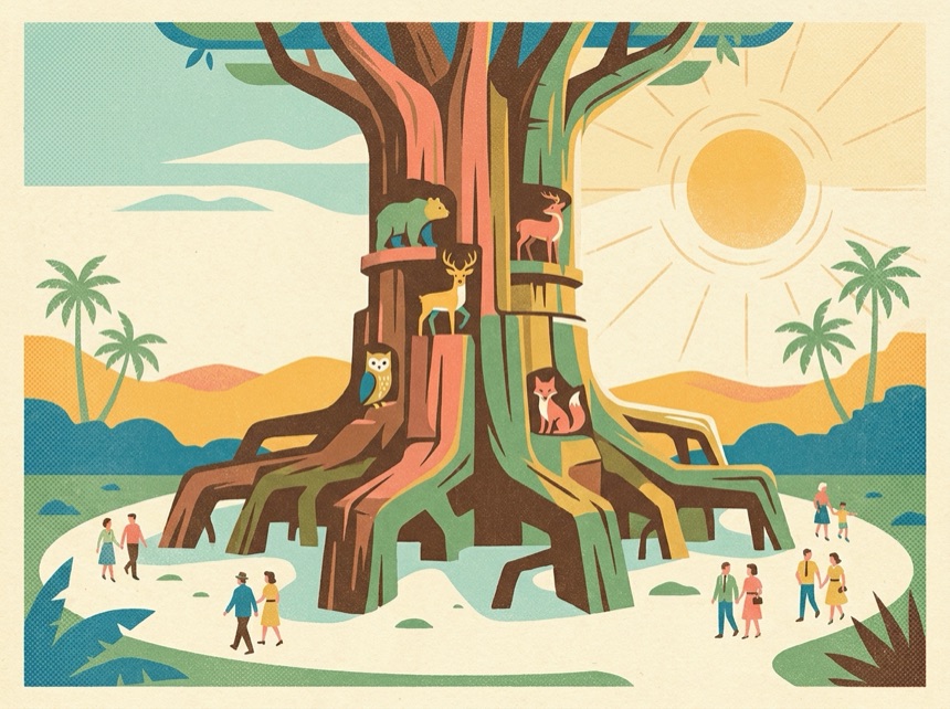 The Tree of Life & its trails