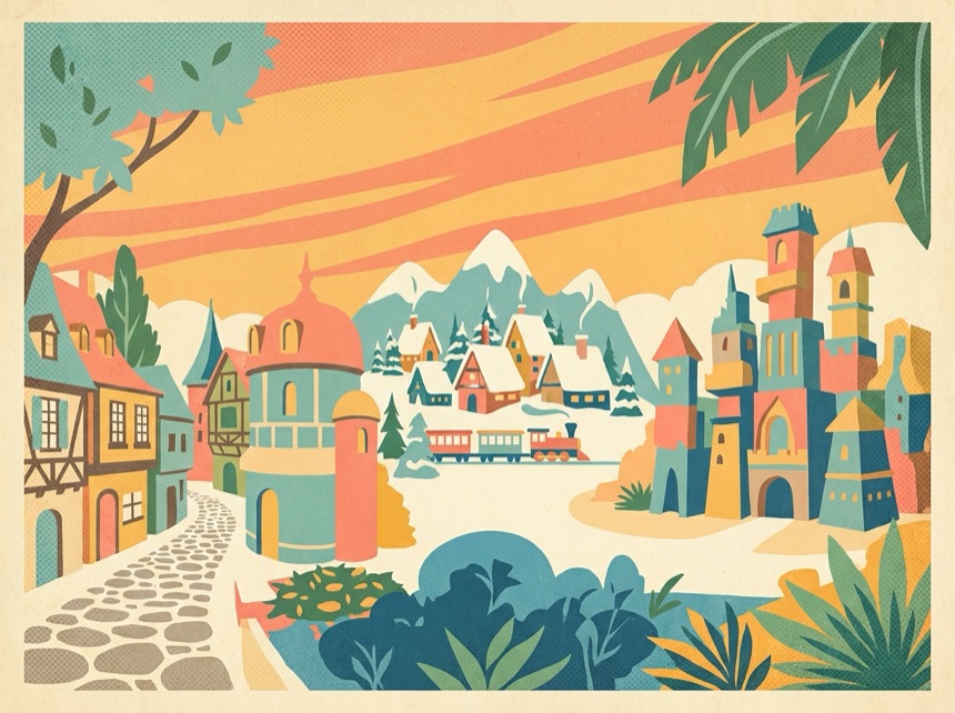 Three Wizarding Worlds
